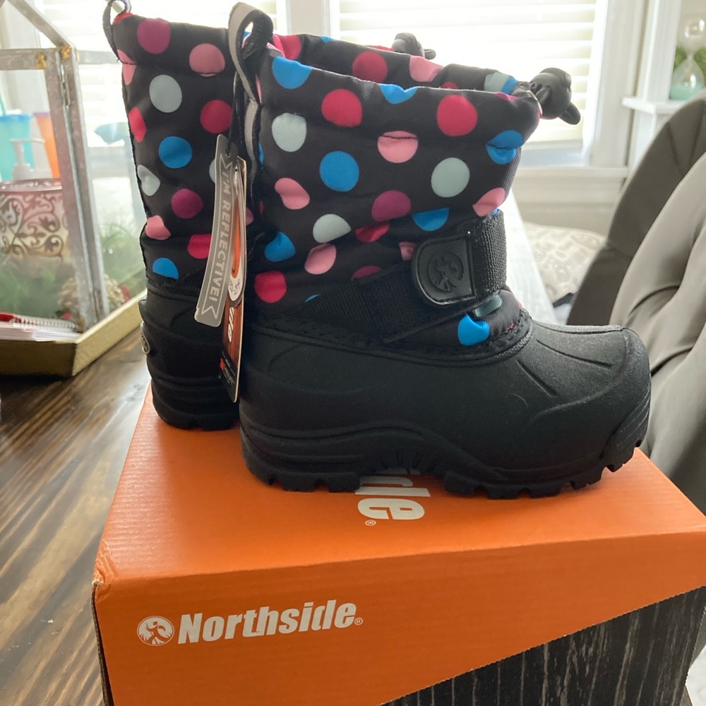 North side toddler snow boots